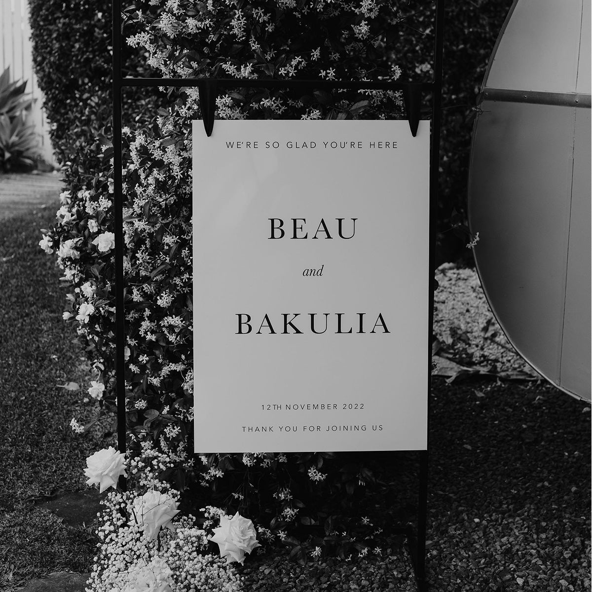Wedding Welcome Sign - Classico | Wedding Signage and Stationery