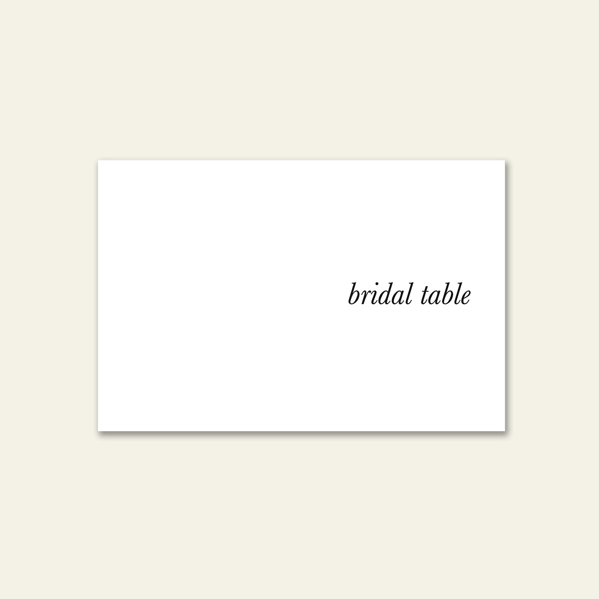 Classico table numbers - on the day wedding stationery by the Sea Salter